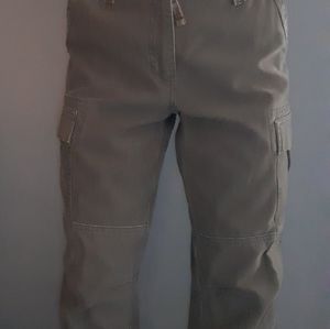Army green cargo pants